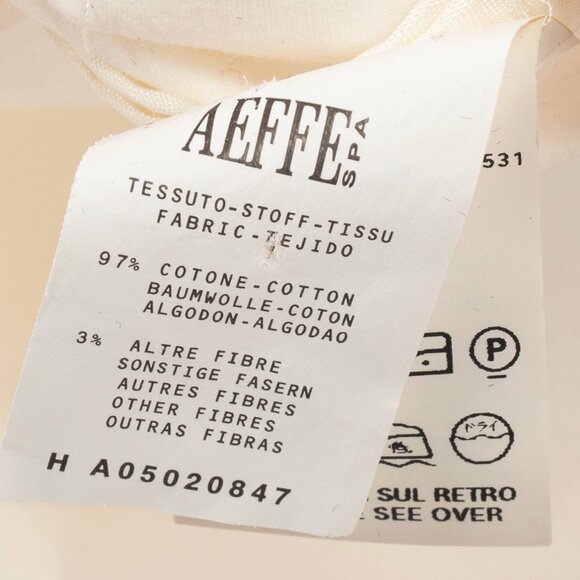 Moschino Cheap and Chic White Cotton Red-Embroidered Blazer - Picture 9 of 11